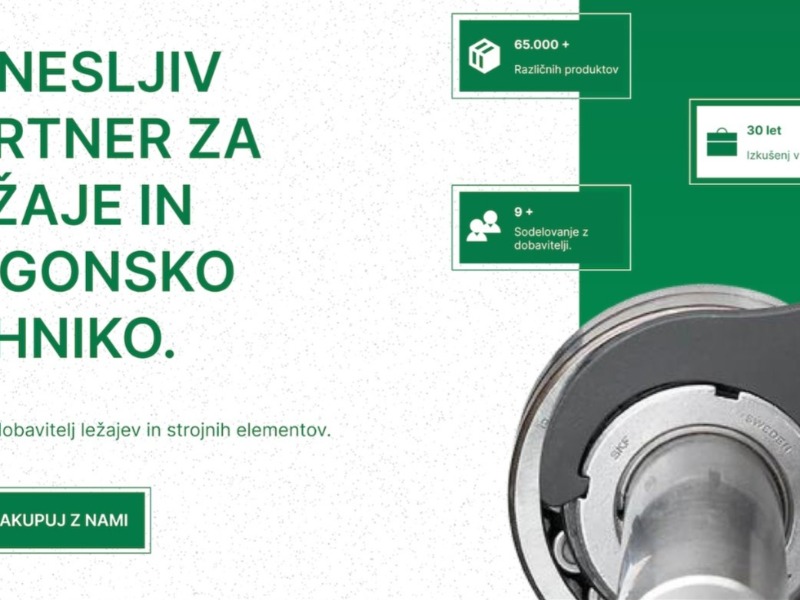 Enostavneje do SKF produktov  z novimi filtri!
