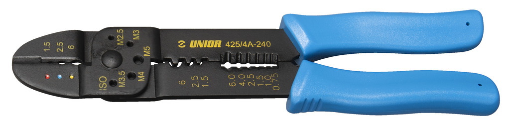 UNIOR Klešče za kabelske kontakte 601136 1.5 - 6 x 240